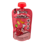Peachy Apple, Mango, and Banana Puree - 110g