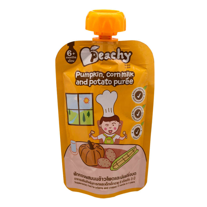 Peachy Pumpkin, Cornmilk, and Potato Puree - 110g