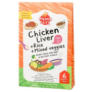 Picnic Baby Chicken Liver Baby Food 100g - Nutritious Puree for Infants
