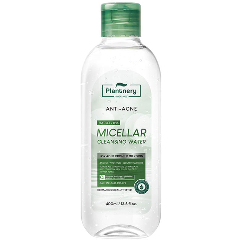 Plantnery Tea Tree Anti-Acne Micellar Cleansing Water 400ml