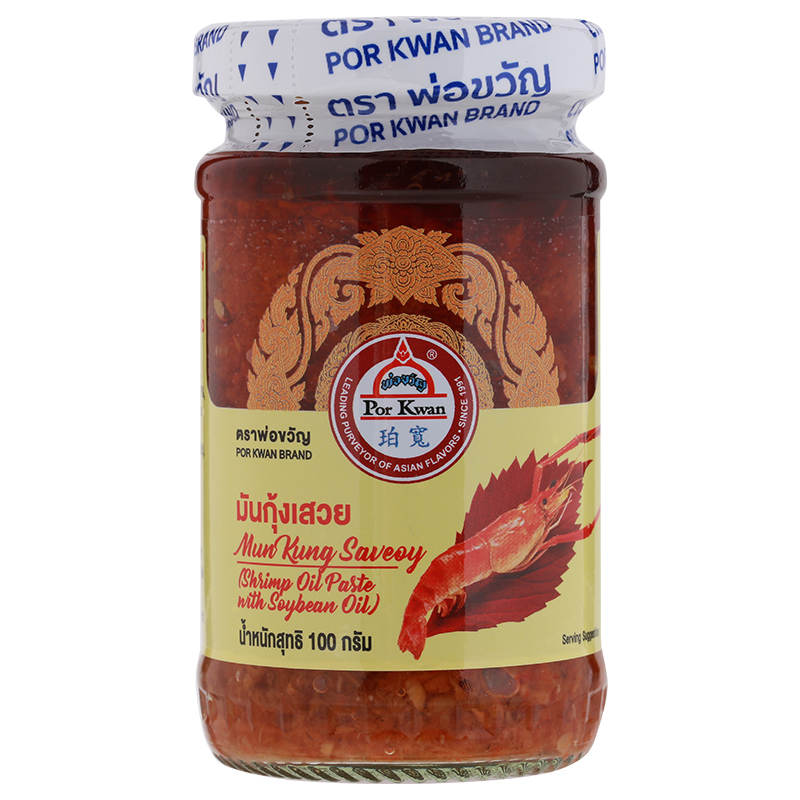 Porkwan Shrimp Paste with Bean Oil 100g