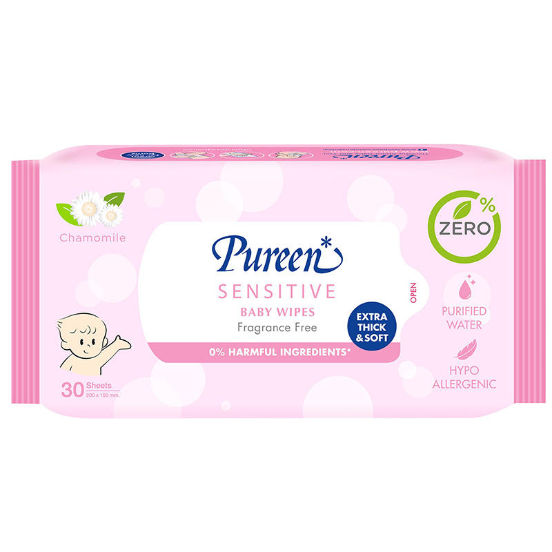 PUREEN Sensitive Baby Wipes - 30 Sheets