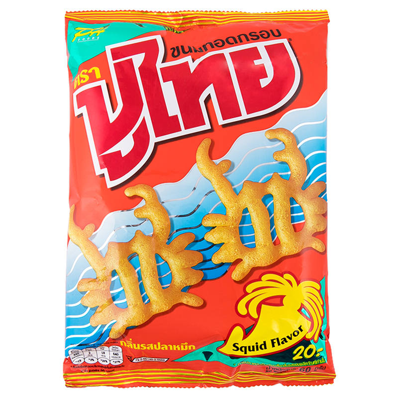 Puthai Squid Flavor Snack - 55g