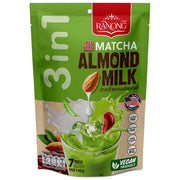 Ranong Matcha Green Tea Latte Mix with Almond Milk and Red Rice - 20g (Pack of 7 Sachets)