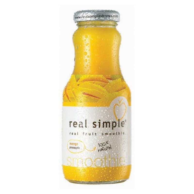 Real Simple Mango and Pineapple Smoothie - 250ml