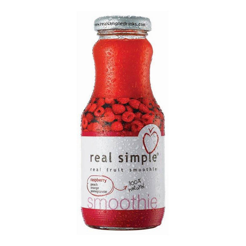 Real Simple Smoothie Peach, Raspberry, Orange & Pomegranate - 250ml