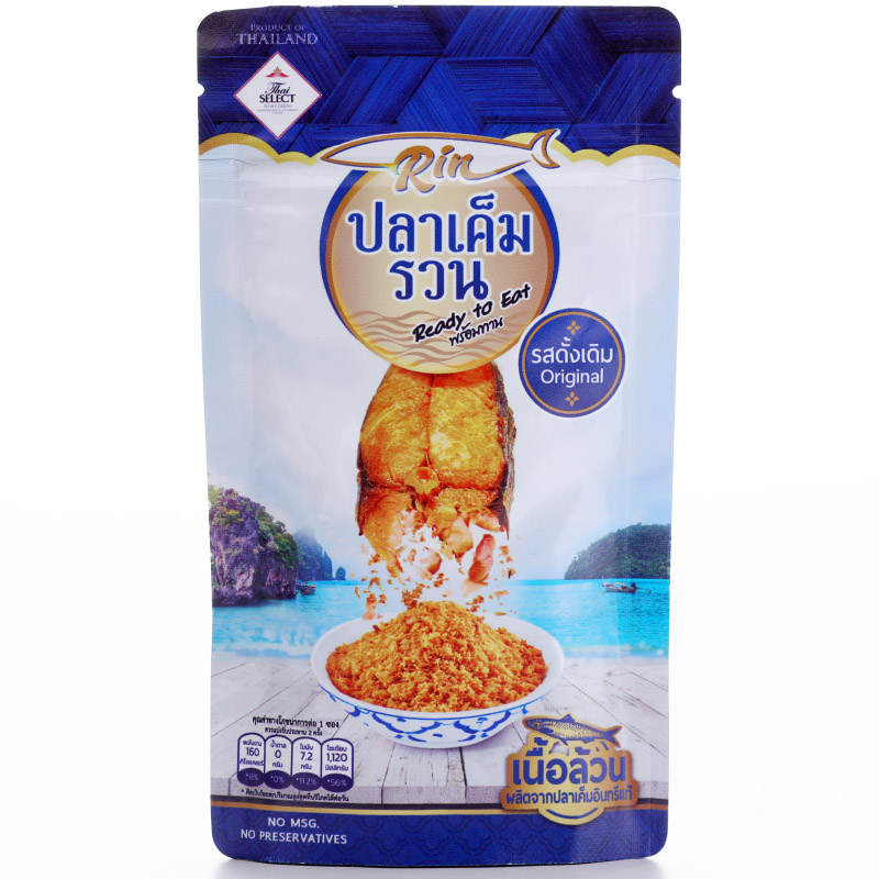 Rin Original Salted King Mackerel Fish Flakes - 30g