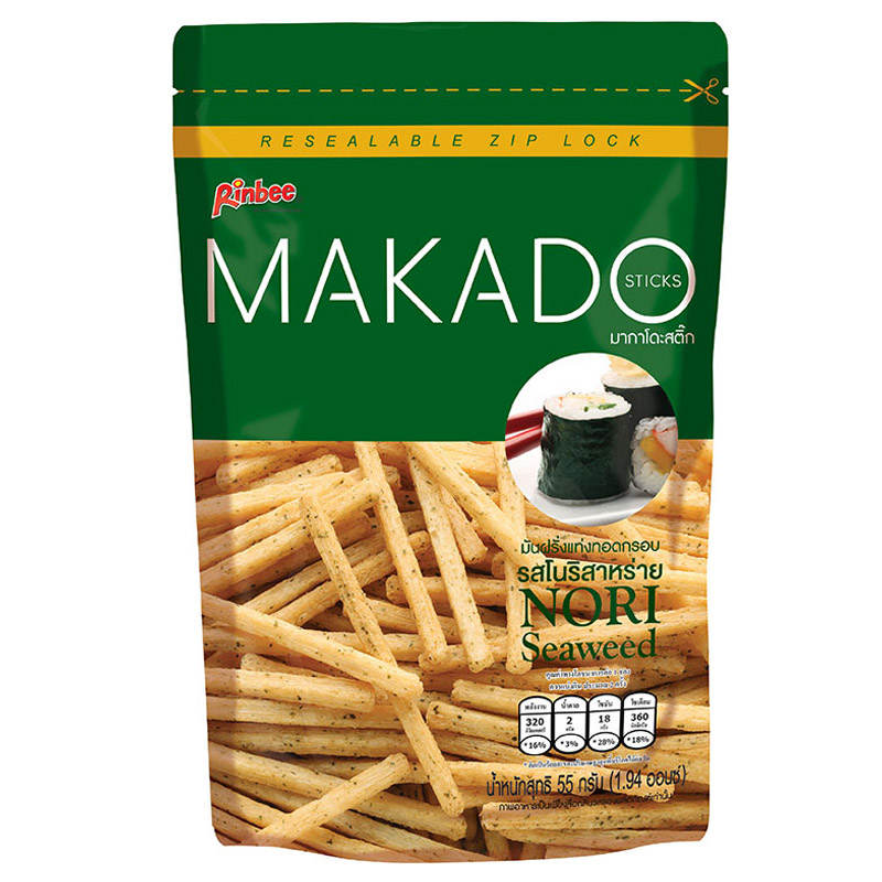 Rinbee Makado Stick Nori Seaweed Potato - 55g