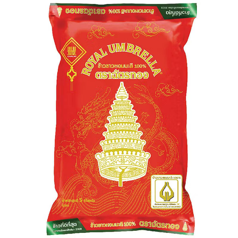 Royal Umbrella Gold Jasmine Rice 5kg