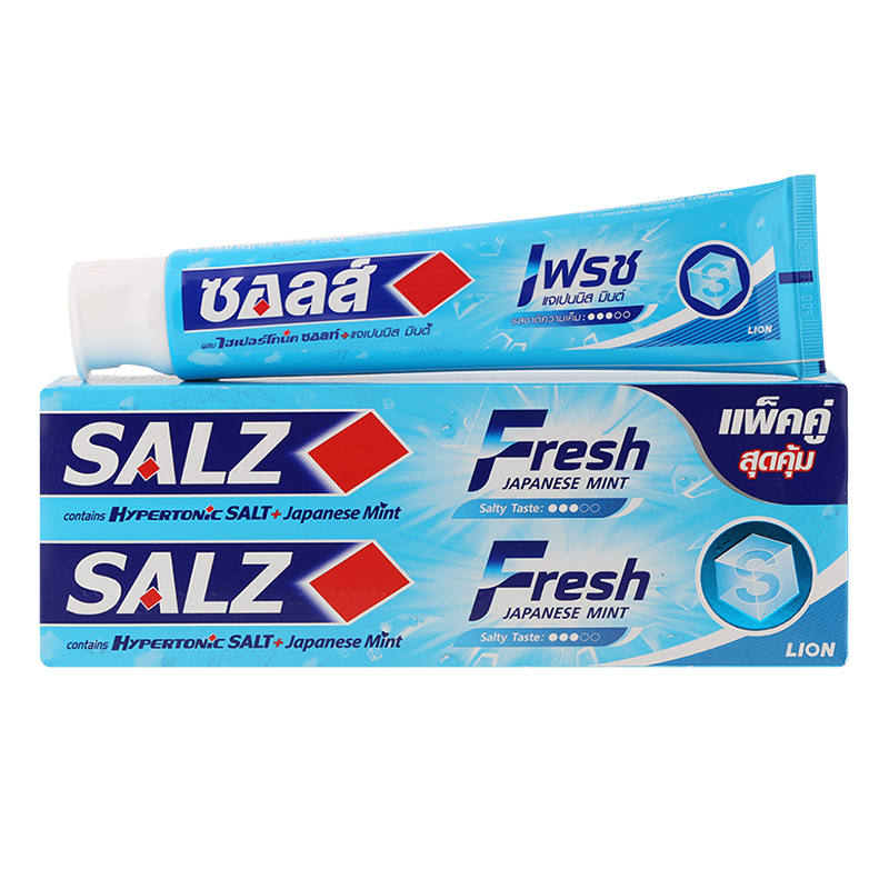 SALZ Fresh Toothpaste 140g - Pack of 2