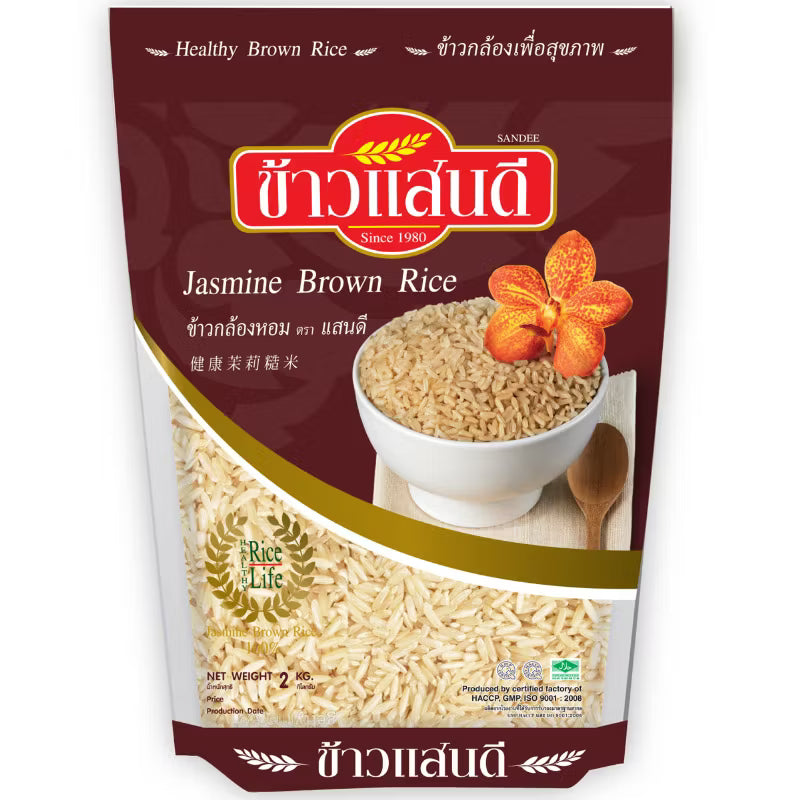 Sandee Brown Jasmine Rice - 2kg