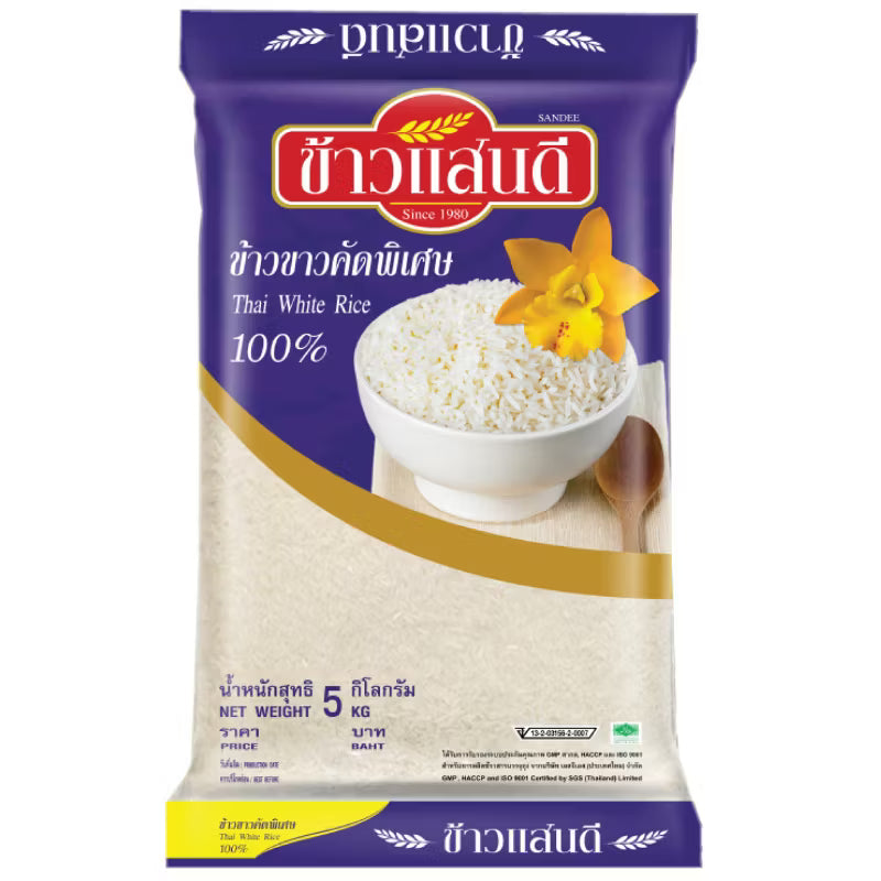 Sandee Thai White Rice 5kg - Premium Quality