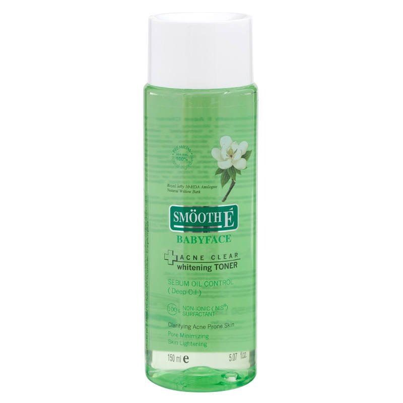 Smooth E Acne Clear Whitening Toner - 150ml