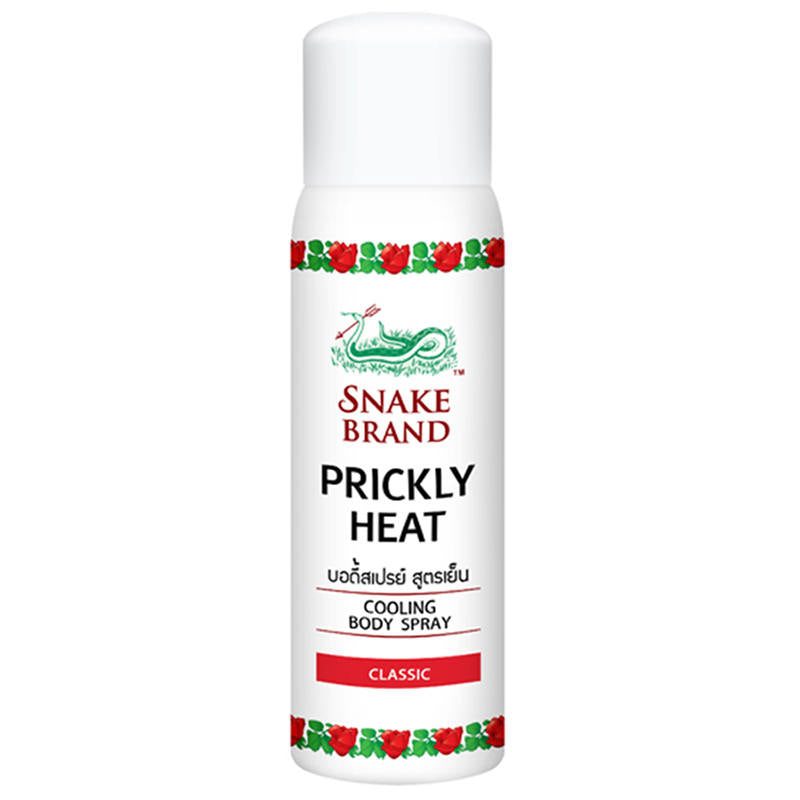 Snake Brand Prickly Heat Cooling Body Spray Classic 50 ml