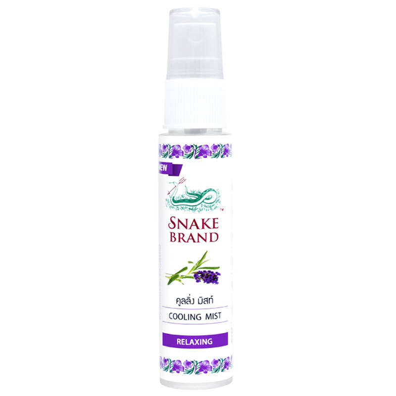 Snake Brand Prickly Heat Cooling Mist - Relaxing, 30ml