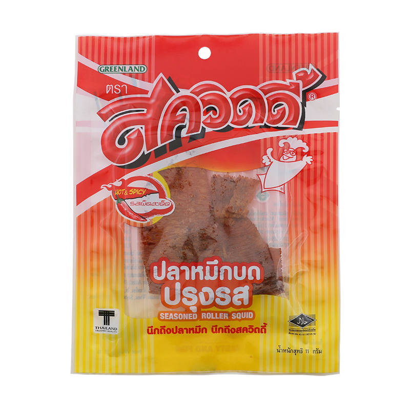 Squidy Spicy Squid Crisps - 11g