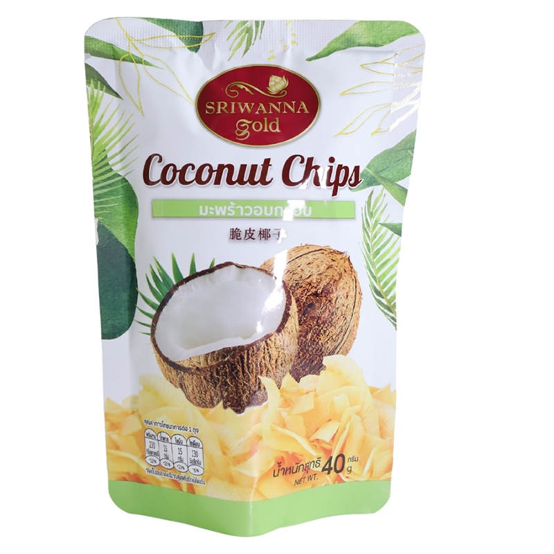 Sriwanna Gold Coconut Chips 40g