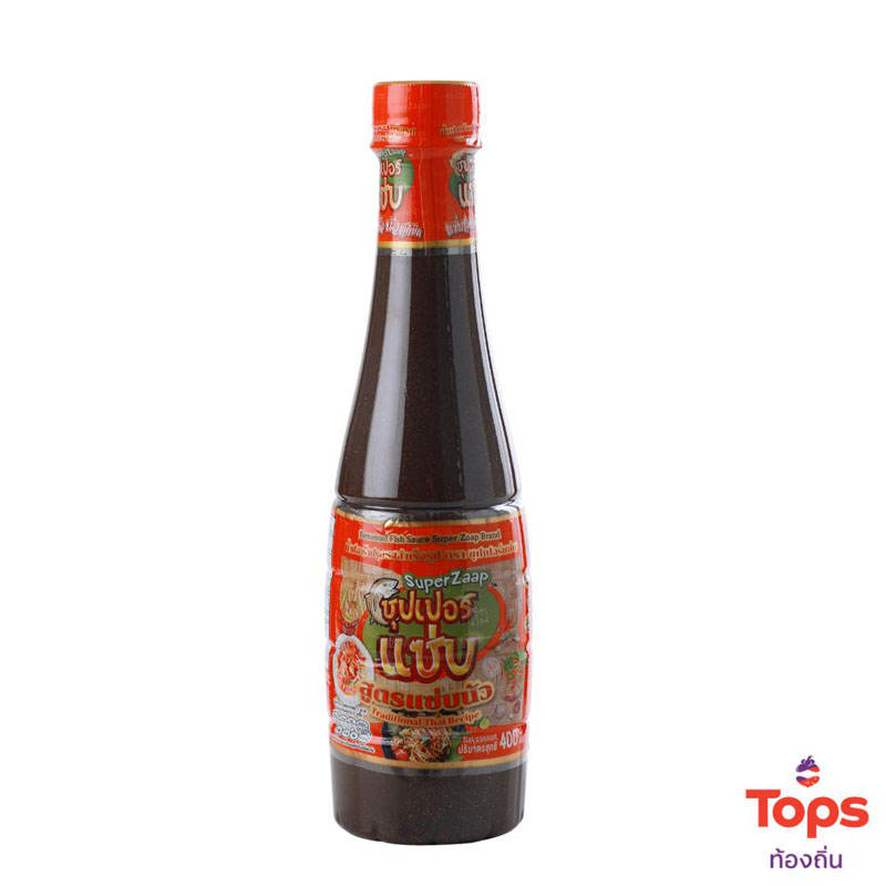 Super Zaap Fermented Fish Sauce - Original Recipe - 400ml