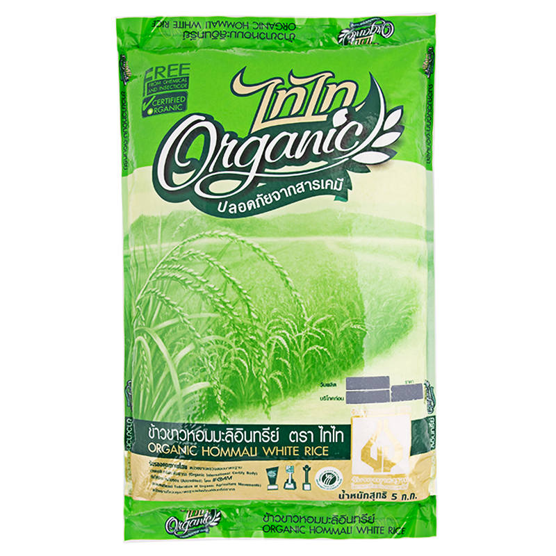 Tai Tai Organic Jasmine Rice 5 kg
