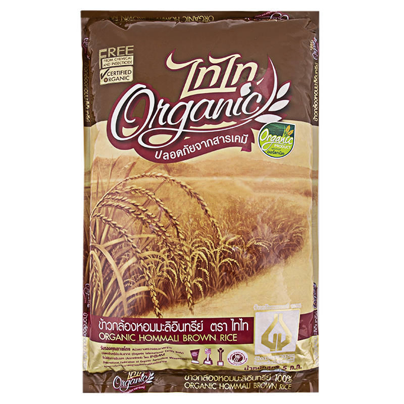 Tai Tai Organic Brown Fragrant Rice - 5kg