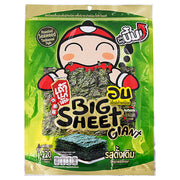 Taokaenoi Big Sheet Giant Roasted Seaweed Original Flavor - 24g