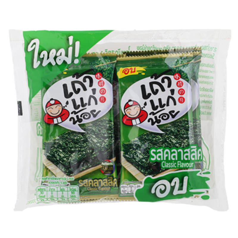 Taokaenoi Seasoned Laver - Classic Flavor 78g