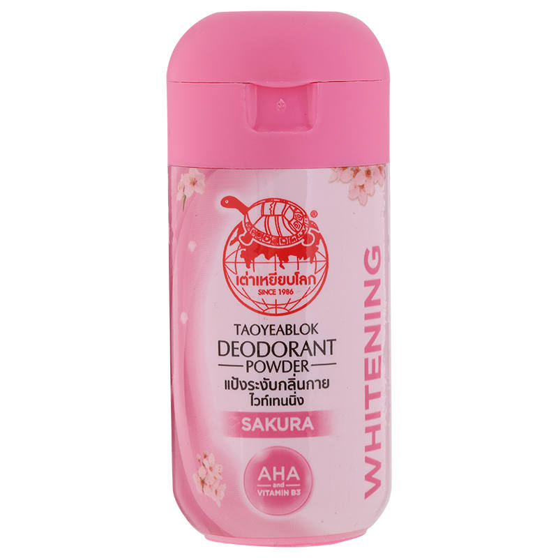 Tao Yeab Lok Whitening Sakura Deodorant Powder 22g
