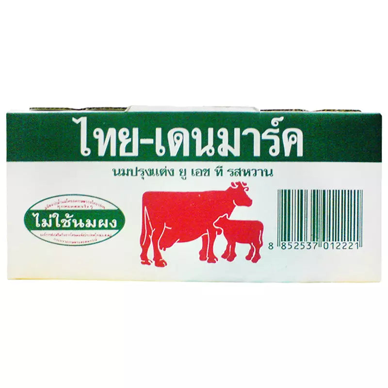 Thai Denmark UHT Sweetened Milk, 250ml Pack of 12