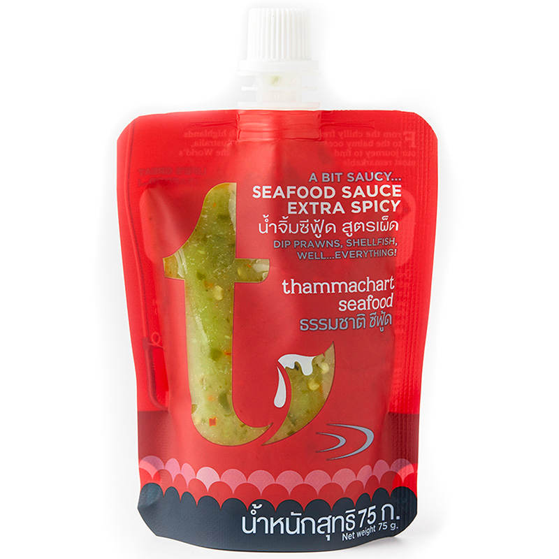 Thammachart Extra Spicy Seafood Sauce - 75g