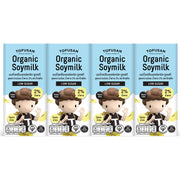 Tofusan UHT Organic Soymilk Low Sugar 180ml Pack of 4