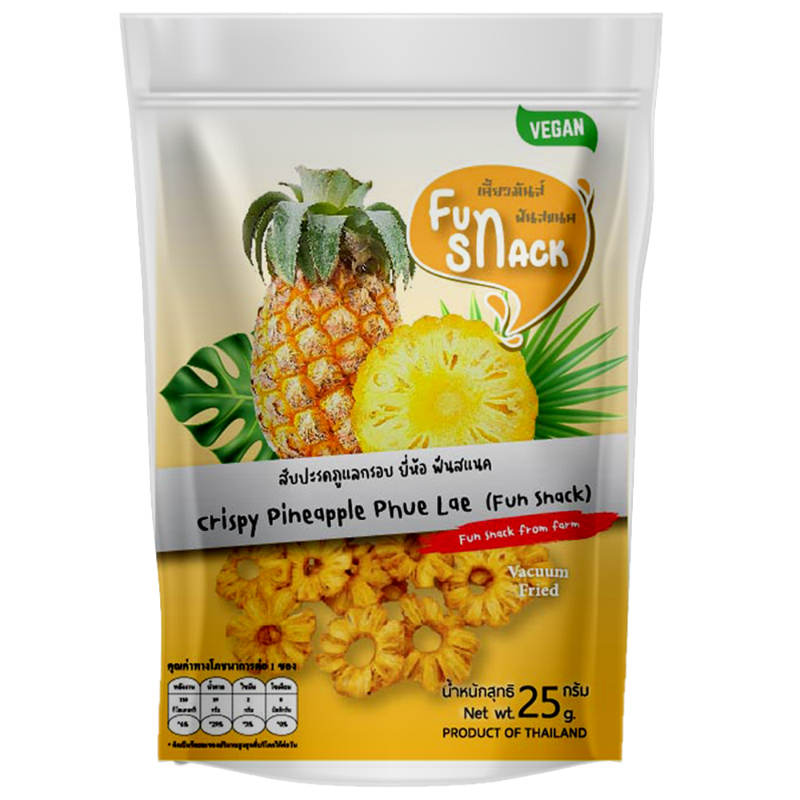 Tongtin Crispy Pineapple Snack - 25g