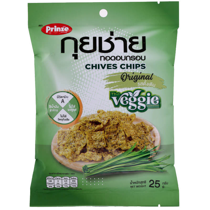 Tongtin Prinze Chives Chips 25g