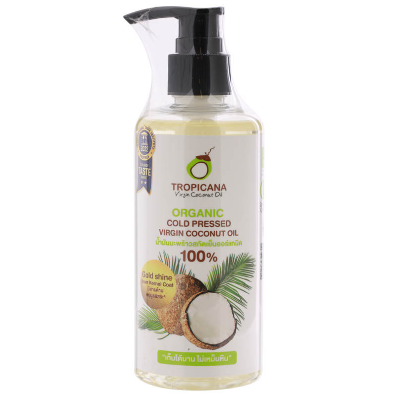 Tropicana Organic Cold-Pressed Virgin Coconut Oil - 250ml