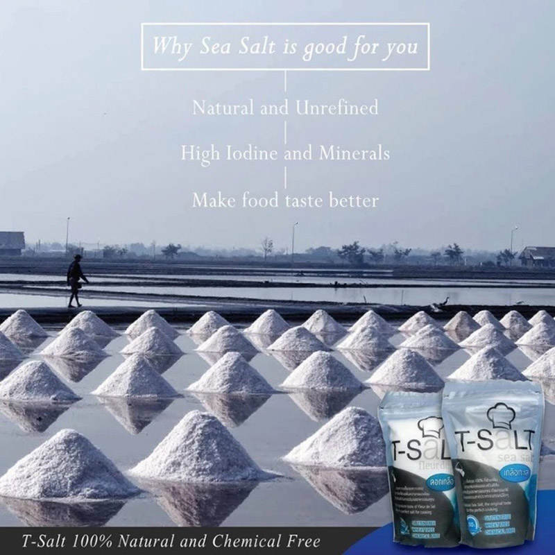 T-Salt Fleur de Sel Bag 600g