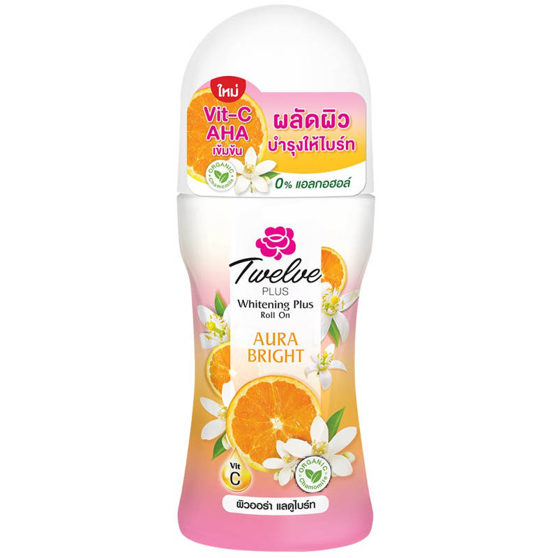 Twelve Plus Roll-On Whitening Aura Bright 40ml