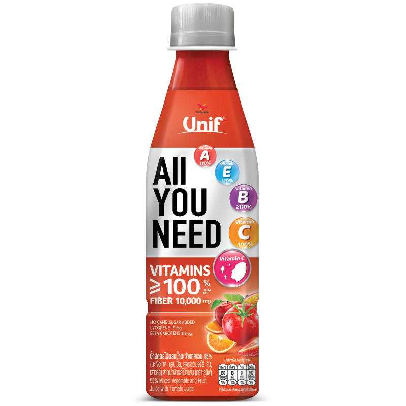 Unif All You Need Mixed Vegetable and Fruit Juice with Tomato 300ml