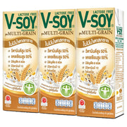 V-Soy Hi-Calcium Multigrain Soy Milk 230ml Pack of 3