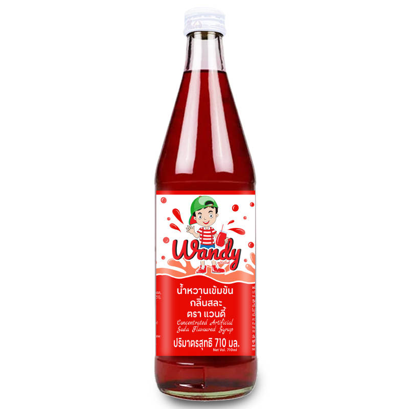Wandy Concentrated Artificial Sala Flavored Syrup 710ml