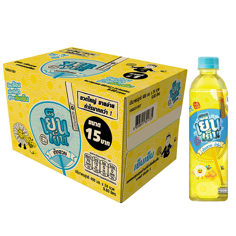 Yen Yen Chrysanthemum and Honey Drink - 400ml Pack of 24