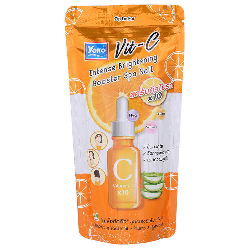 Yoko Vitamin C Intense Brightening Booster Spa Salt 300g