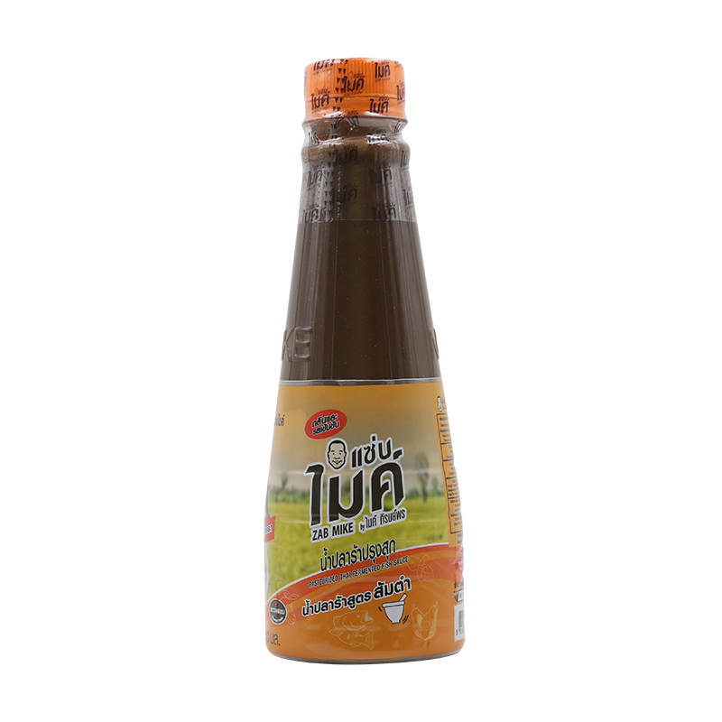 Zab Mike Pasteurized Thai Fermented Fish Sauce 330ml