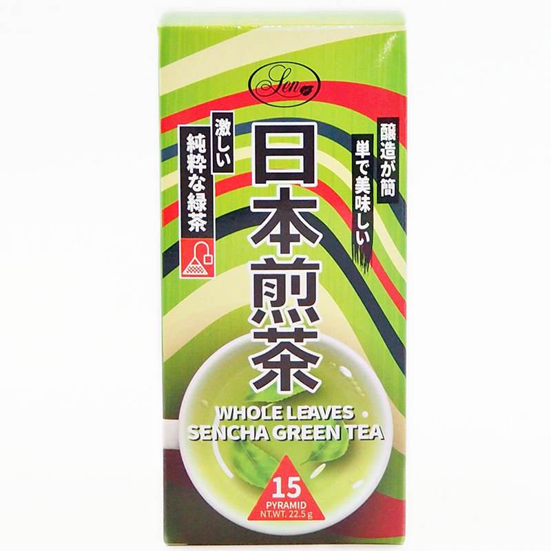 Zen Sen Japanese Sencha Green Tea - 15g Pack of 15 Sachets