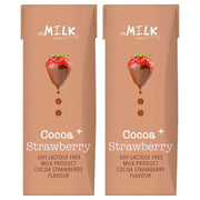 mMILK UHT Lactose-Free Cocoa Strawberry Drink, 180ml (Pack of 2)
